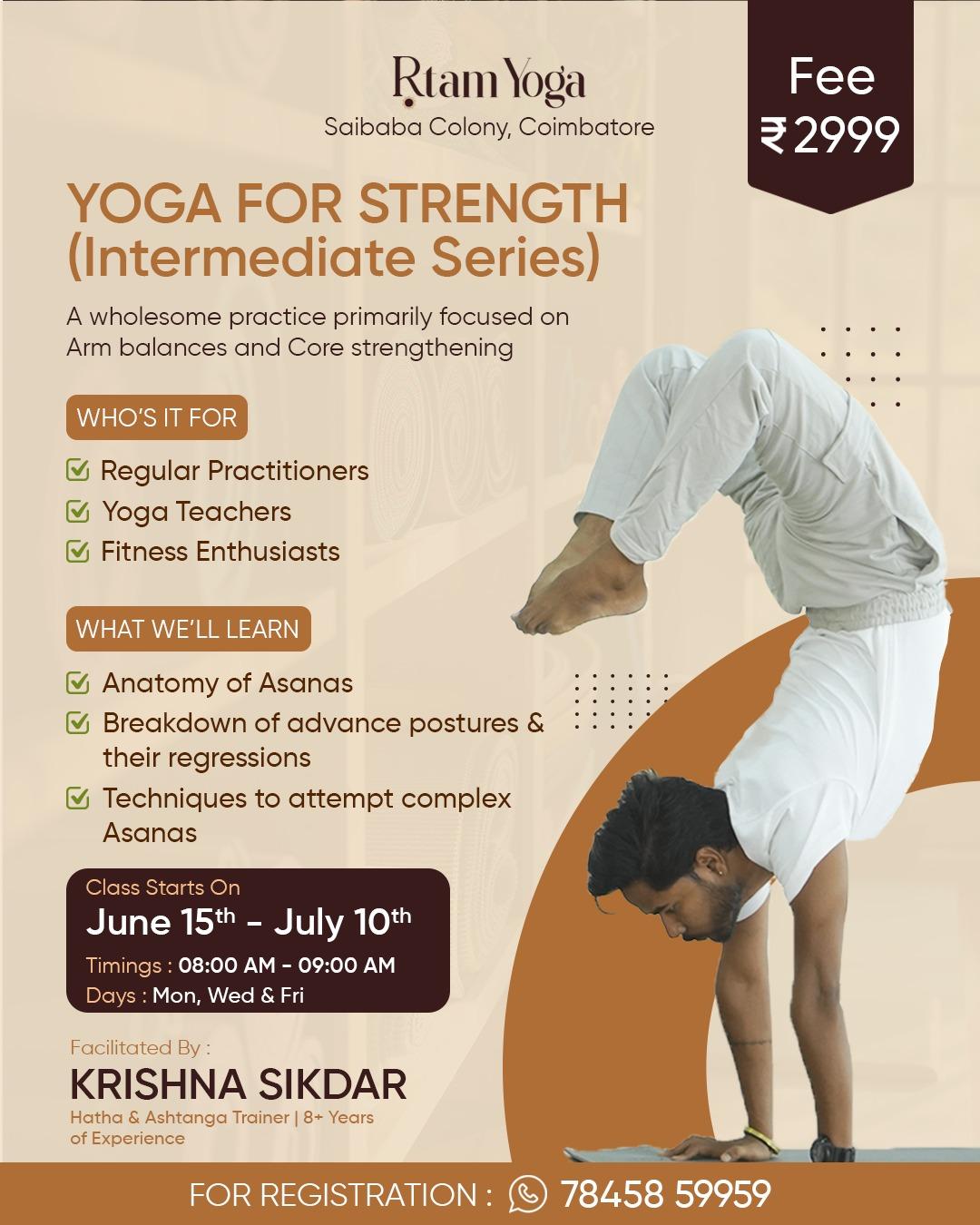 Yoga for Strength (Intermediate Series)